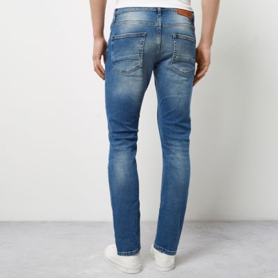 Light blue skinny fit Sid jeans